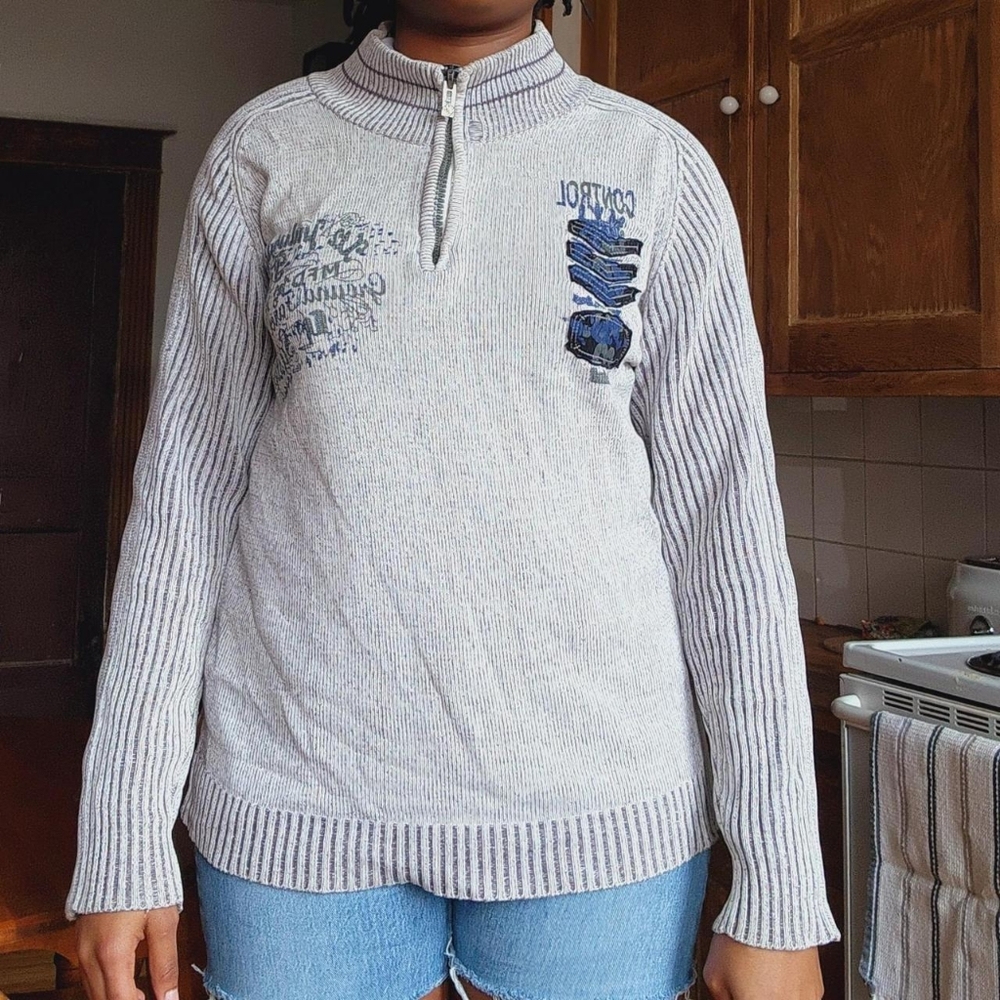 Zip up sweater